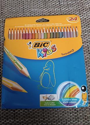Набор цветных карандашей bic kids
