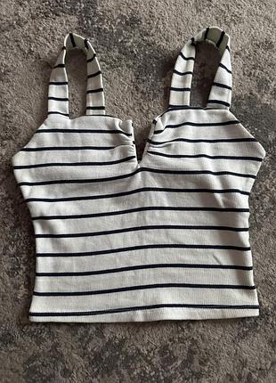 Майка в полоску
