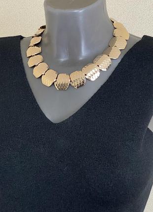 Эффектное, шикарное, заметное кованое ожерелье