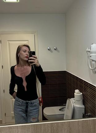 Боді чорний