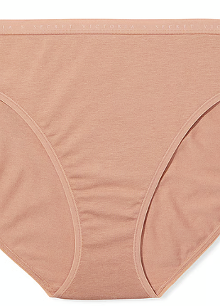 Victoria's secret размер s трусики-слипы из эластичного хлопка с высоким вырезом оригинал