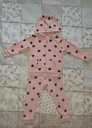 Костюмчик для девочки с утеплением