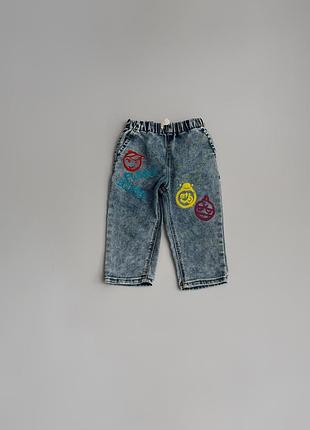 Джинси zara , на вік  12-18 міс.