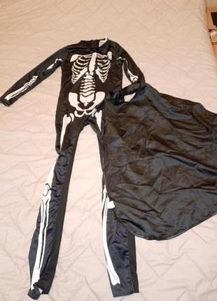 Костюм череп на хеллоуин