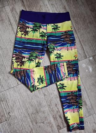 Яркие лосины adidas climalite