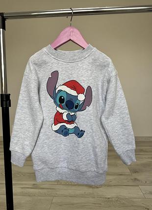 Світшот теплий stitch 2