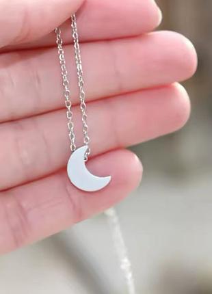 Ланцюжок нержавіюча сталь stainless steel місяць
