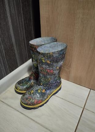 Резиновые сапожки 28 размер