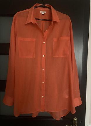 Красива жіноча сорочка від gap розмір підійде від м до xl