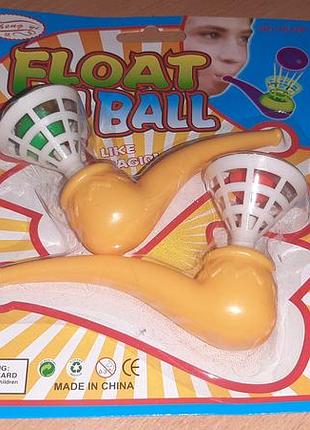 Набір 2 дихальні тренажери трубочка для дихальної гімнастики / аеробол