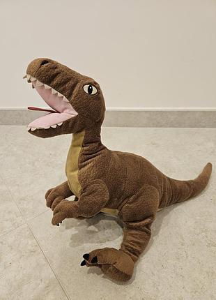 Мягкая игрушка ikea jättelik динозавр, velociraptor, 44 см