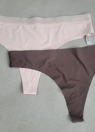 Бесшовные трусики стринги примарк размер м