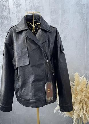 Косуха з еко шкіри