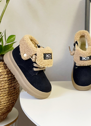 Теплые зимние ботинки для девочки