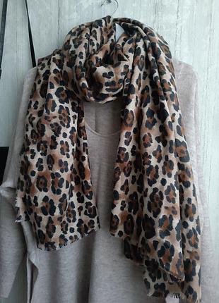 Теплий шарф палантин zara