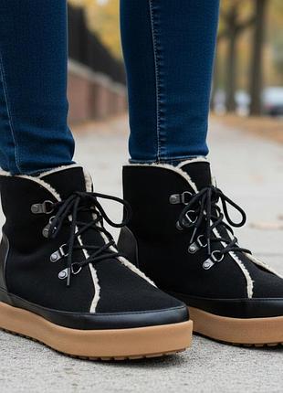 Женские ботинки, демисезонные сникерсы, утепленные недорогие ботинки h&amp;m divided, швеция,р.39