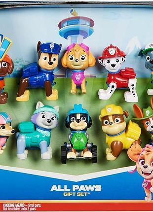 Щенячий патруль 10 фігурок оригінал