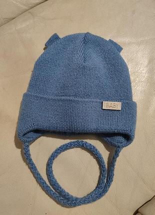 Дитяча шапочка. 3-6м.