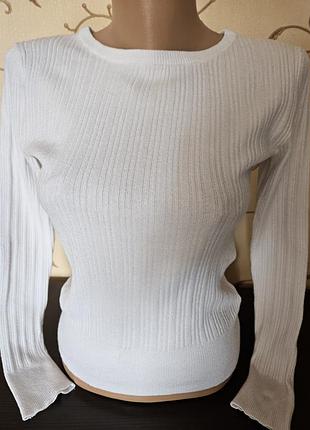 Кофта в рубчик водолазка