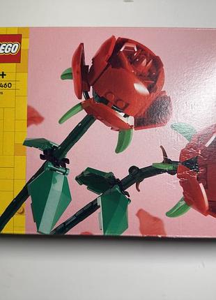 Lego 40460 roses, оригінальний конструктор в ідеальному стані