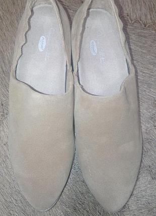 Замшеві туфлі-лофери dr. scholl's.