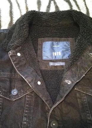 Шерпа куртка levi's zara man размер m4 фото