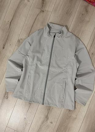 Спортивна кофта softshell team 365 жіноча флісова куртка нова трекінг