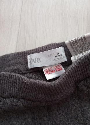 В'язані лосіни від zara на 6років 2