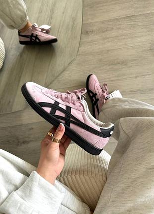 Asics onitsuka tiger pink black