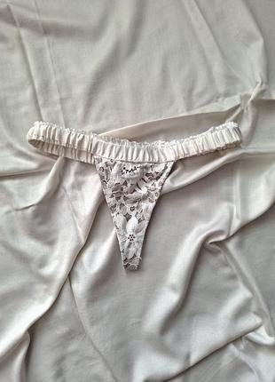 Новые шелковые трусики for love &amp; lemons