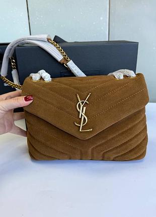 Сумка руда натуральна замша, брендова