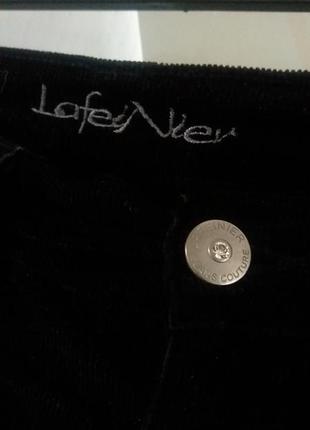 Удобные черные вельветовые капри штаны брюки бриджи размер м/46.3 фото