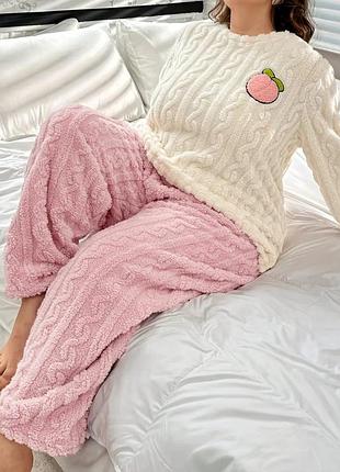 Жіночий комплект піжами  великий розмір