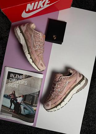 🌺жіночі кросівки nike p-6000 gtx pale pink