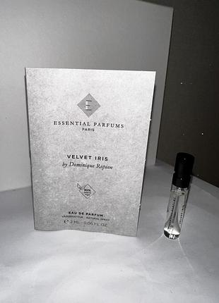 ♥️essential parfums velvet iris, пробник, оригинал