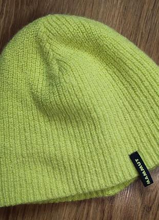 Унисекс шапка бини mammut haldigrat beanie