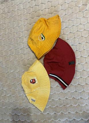 Набір дитячий панамок, 48, 50-52 розміри, 4 шт