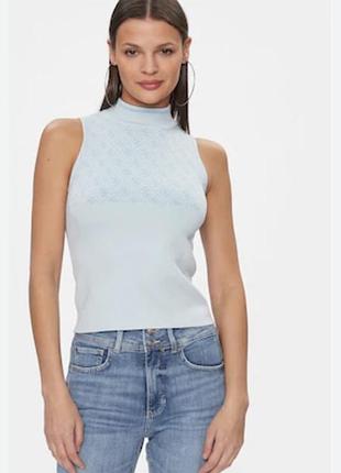 Трикотажний топ,напівгольф guess
