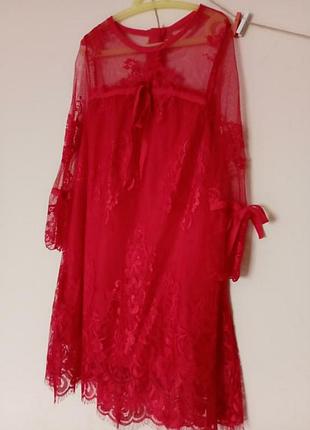 Сукня мереживо