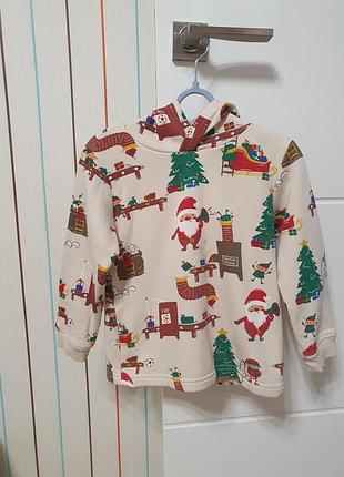 Світшот дитячий новорічний 3-4 роки