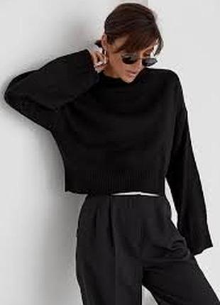 Свитер кофта реглан лонг размер 44-46 / 10-12 новый sinsay кроп топ черный оверсайз