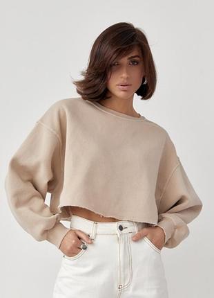 Свитшот укороченный