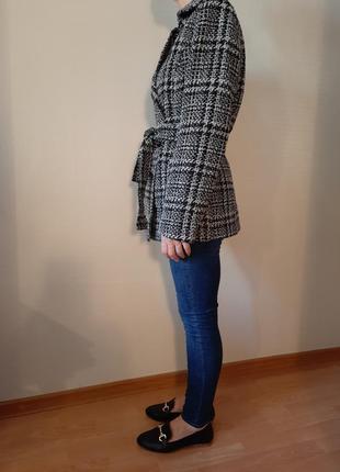 Пальто укороченное женское бренда mosaic 44-46 р. (украинский)3 фото