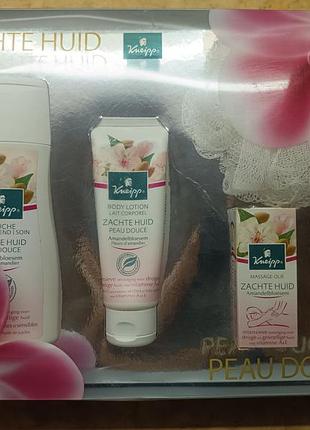 Набір для догляду kneipp/zachte huid/peau douche/