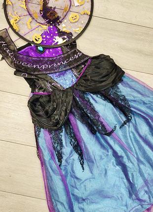Платье на хелловин ведьмочка волшебница хелловин halloween