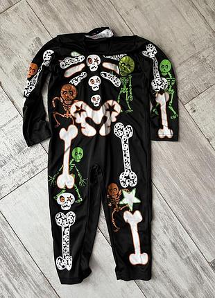 Карнавальний костюм скелет