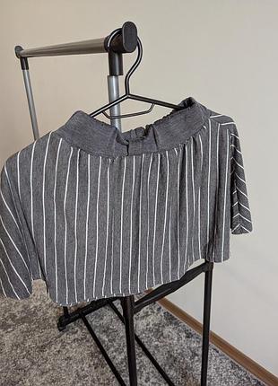 Юбка серая в школу 145-155см