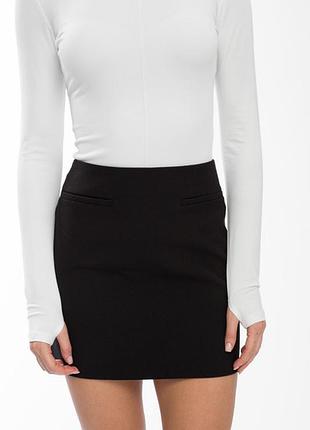 Чорна міні спідниця, юбка