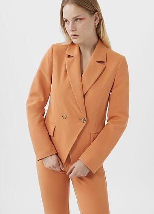 Піджак жакет оранжевий stradivarius