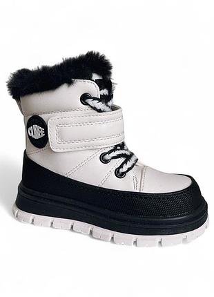 Зимові черевики для дівчаток clibee